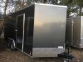 16ft Charcoal Enclosed Cargo Trailer
