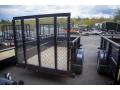 8ft Utility Trailer w/Treated Deck, Solid Sides