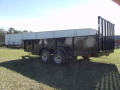 Utility Trailer 16ft w/ 2 Foot Solid Sides