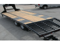 36FT FLATBED TRAILER W/ HYDRAULIC DOVETAIL