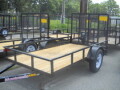 10 ft Utility Trailer w/Treated Lumber Deck