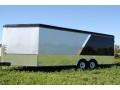 26FT STEEL FRAME TWO TONE SNOWMOBILE TRAILER