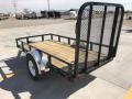 10FT SA Utility Trailer With Wood Decking