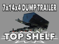 Texas Pride Roll Off Trailer With Dump Package