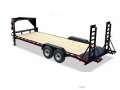 20ft Jobsite Trailer w/Dovetail and Ramps