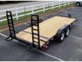 Bumper Pull 20ft Equipment Trailer w/Treated Lumber Deck