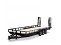 24ft Pintle Hitch Lowboy Equipment with Railing