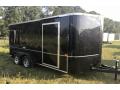 14ft TA Motorcycle Trailer - Black and Chrome 