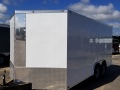16ft White Cargo Trailer w/Steel Frame