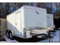 12ft White with 7K Enclosed Cargo Trailer