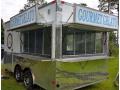 (2024) 8.5 X 16 TA LIGHTED MARQUE CONCESSION TRAILER.