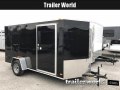 CW 6' x 12' Vnose Enclosed Cargo Trailer