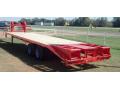 Red 30ft (25+5) GN  Equipment/Flatbed Trailer