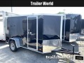 CW 5' x 10' x 5.5' Vnose Enclosed Cargo Trailer Ramp Door