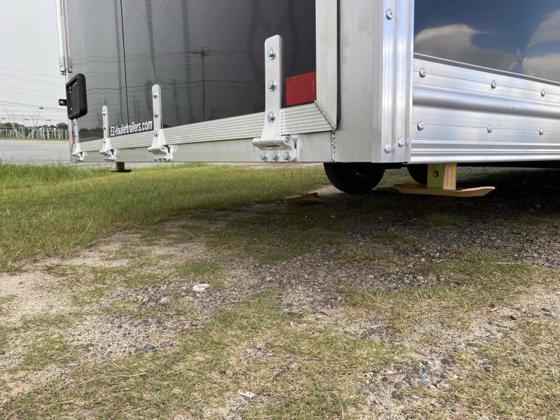 2022 Mission aluminum frame lightweight carhauler trailer enclosed 8.5x24 escape door