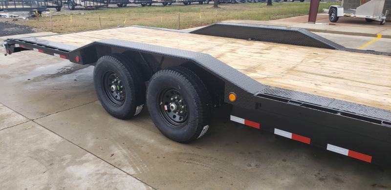 2023 PJ 36ft 2 car hauler trailer wide body drive over fenders