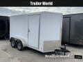 CW 6' x 12' x 6.6' Vnose Tandem Enclosed Trailer Ramp Door 