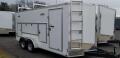 Spartan 7X16 Commercial Grade 3 in 1 Enclosed Trailer 