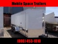  Covered Wagon Trailers 7x16 MCP Wh ramp door Enclosed Cargo Trailer