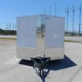 Covered Wagon Trailers 8.5x28 MCP Wh 7k Torsion axles ramp door Enclosed Cargo