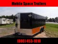 Covered Wagon Trailers 8.5x16 MCP Bk and Or ramp door Enclosed Cargo Trailer