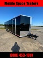 8.5x28 Black Spread axles ramp door Enclosed Cargo Trailer