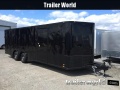  CW 24' Spread Axle Car Trailer 10k GVWR 7' tall 