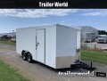  CW 8.5' x 18' x 7' Tall Vnose Enclosed Car Trailer 10k GVWR