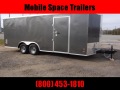  8.5X20 Charcoal Car Hauler Enclosed Cargo Trailer