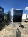 Covered Wagon Trailers 8.5x24 MCP Black Spread axles ramp door Enclosed Cargo 