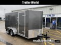  Continental Cargo 7' x 14' x 6.3' Vnose Enclosed Cargo Trailer 