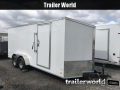 CW 8.5' x 18' x 7'  Vnose Enclosed Cargo Trailer Double Door 10k GVWR