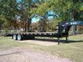  GPI Deluxe Dual Tandem Flatbed 28'+5' Dovetail