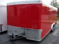 20ft RED CARGO TRAILER W/ELECTRIC BRAKES