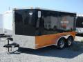 12FT TANDEM 3500LB AXLE MOTORCYCLE TRAILER