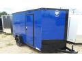 BEAUTIFUL BLUE 12FT MOTORCYCLE TRAILER