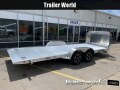  Aluma 8218 Tilt Bed Open Car Hauler Trailer Anniversary Edition 