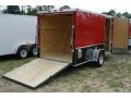 12FT RED AND BLACK CARGO TRAILER
