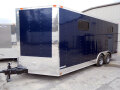 18FT MOTORCYCLE TRAILER W/FINISHED INTERIOR 