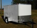 5x8 Enclosed Cargo Trailer w/ DEXTER & LED Lights