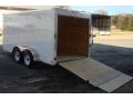 14FT CARGO TRAILER WITH RAMP V NOSE