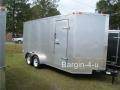7x16 V-Nose Freedom Enclosed Trailer w/Ramp -ANY COLOR