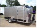 TWO TONED 10FT SINGLE AXLE MOTORCYCLE TRAILER 