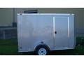 12ft White Cargo Trailer Single 3500lb Axle