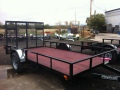 12FT SA UTILITY TRAILER W/TREATED LUMBER DECKING