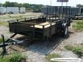 12ft Single Axle Utility Trailer-Solid Sides