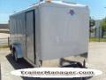 16ft Enclosed Trailer w/Tandem 3500lb Axles With Ramp