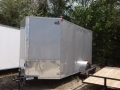 12ft Silver Cargo Trailer w/Finished Interior