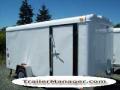 12ft  Single Axle WHITE With Ramp and Side Door