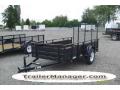 10ft Single Axle Utility Trailer w/Solid Sides